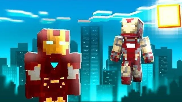 مود ماینکرافت بدراک iron-man-mcjey2